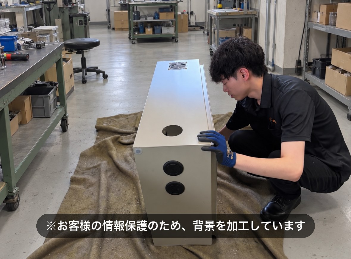 インバータ制御盤の作成
