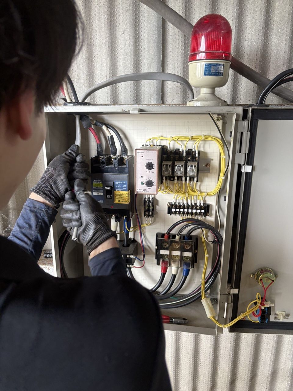 分電盤のランプ制御