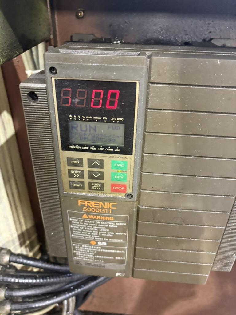 インバータのパラメータ設定