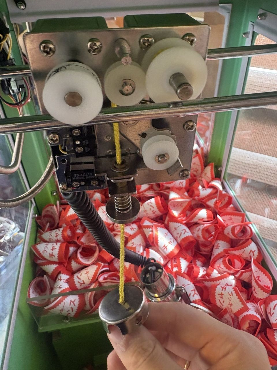 クレーンゲームの修理