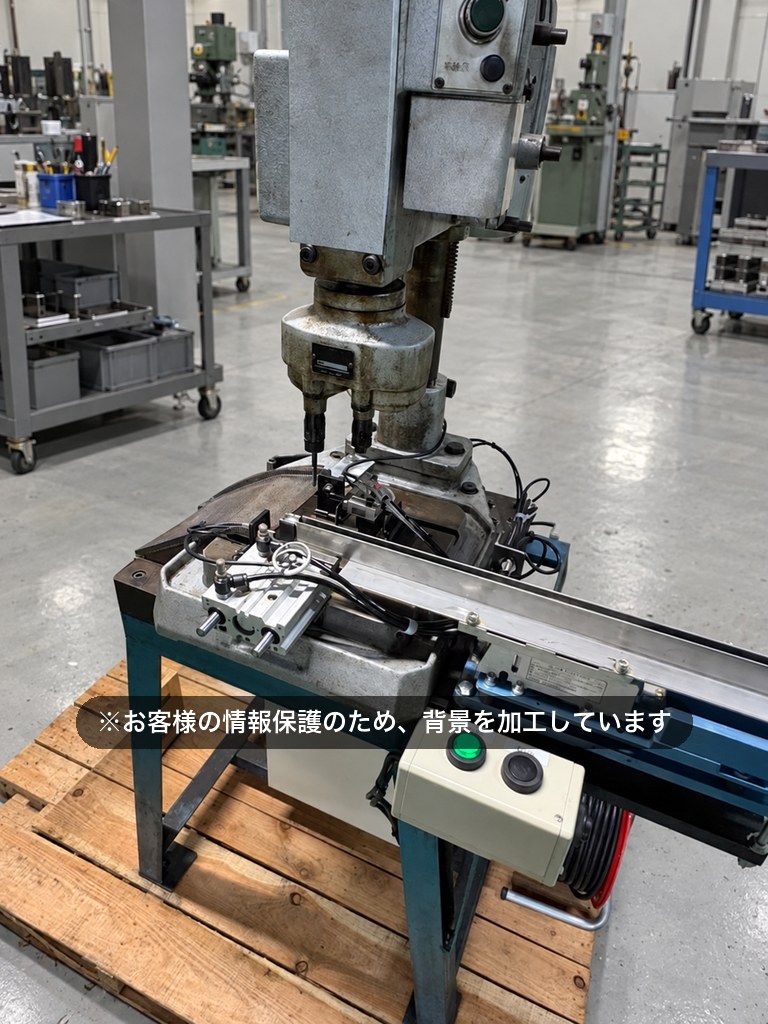 タップ機の半自動化