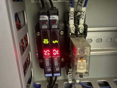 ファイバーセンサー交換修理