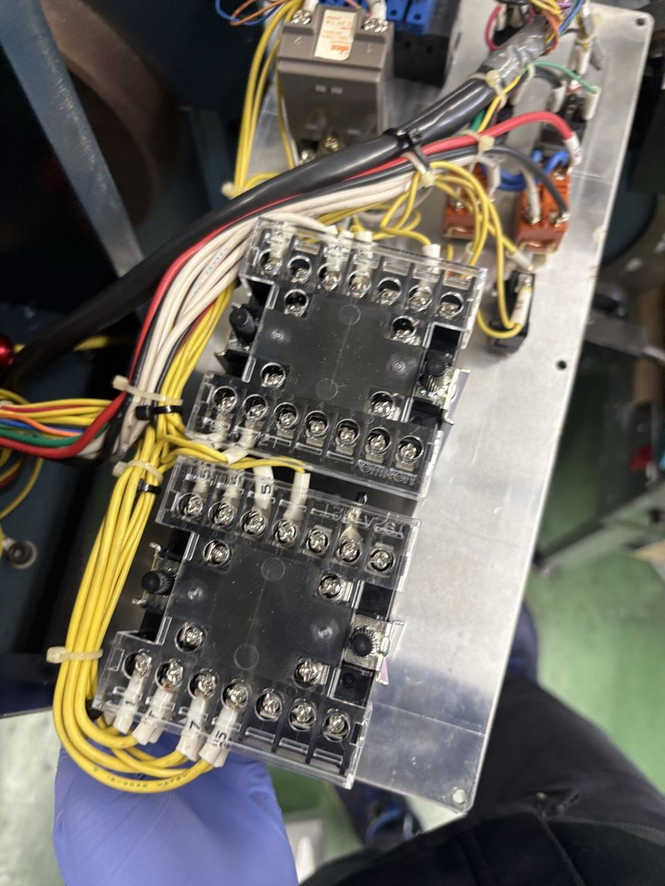 カウンタ交換作業