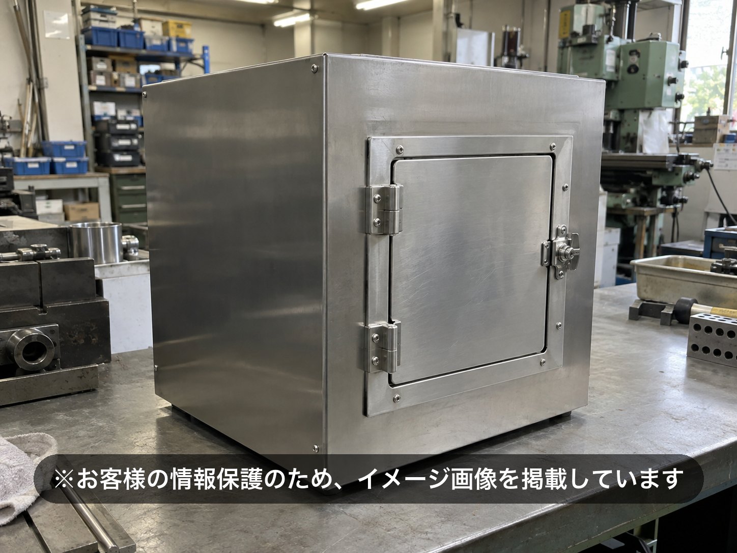 ステンレスボックスの改造製作