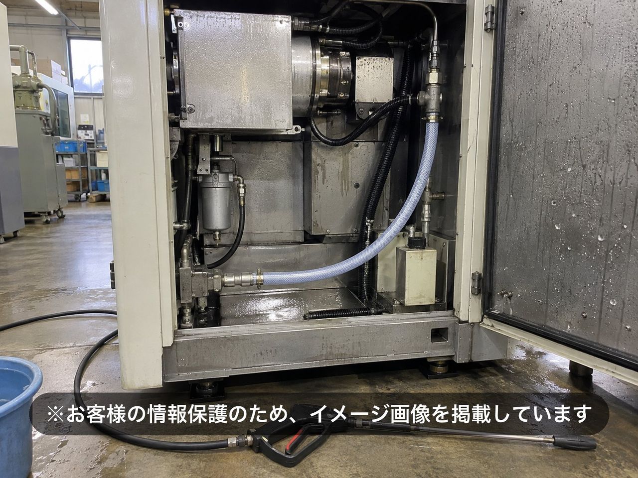 設備内部の洗浄と水漏れ対策